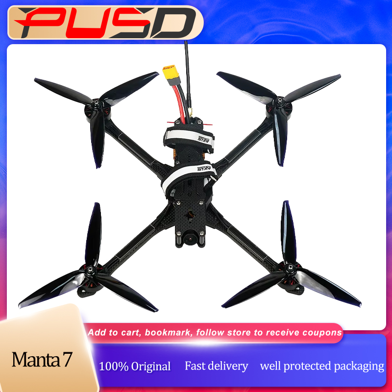 Drone Gimbal 3 Axis - PUSD 7 polegadas Manta 7 X
