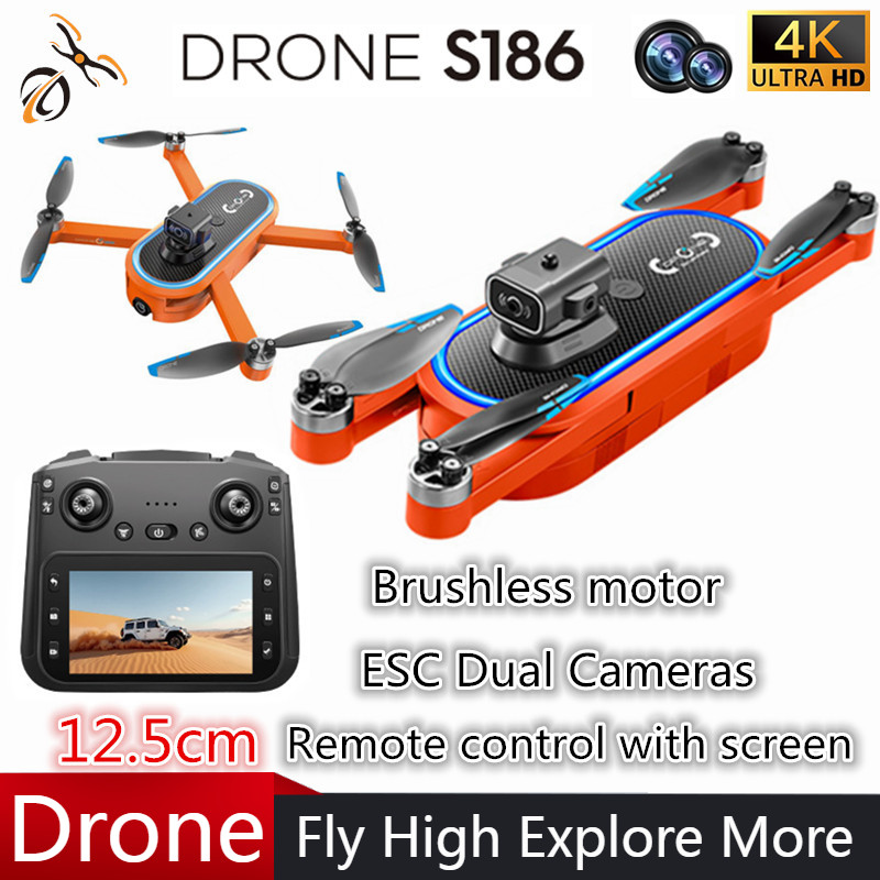 2025 s186 drone profissional 4 - Drone Gimbal 2 Axis avaliação e preço