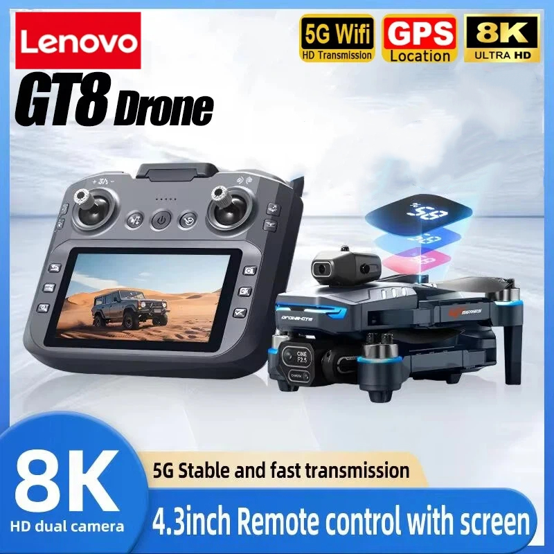 Lenovo GT8 8K Drone Profession - Drone Gimbal Mount avaliação e preço