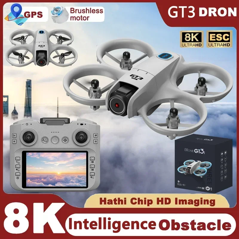 Gt3 mini novo drone rc quadcop - Drone Gimbal 2 Axis avaliação e preço