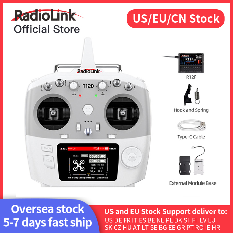 Radiolink T12D ELRS Transmisso - Drone Gimbal Controller avaliação e preço