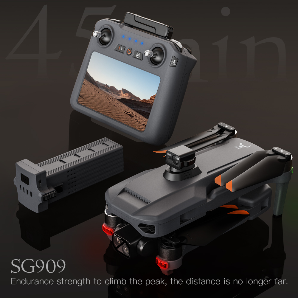 Drone Teeggi SG909 MAX GPS com - Drone Gimbal 3 Axis avaliação e preço