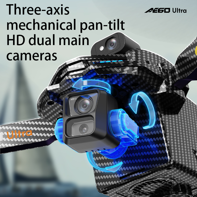 Ae60 gps drone profissional 8k - Drone Gimbal Brushless avaliação e preço