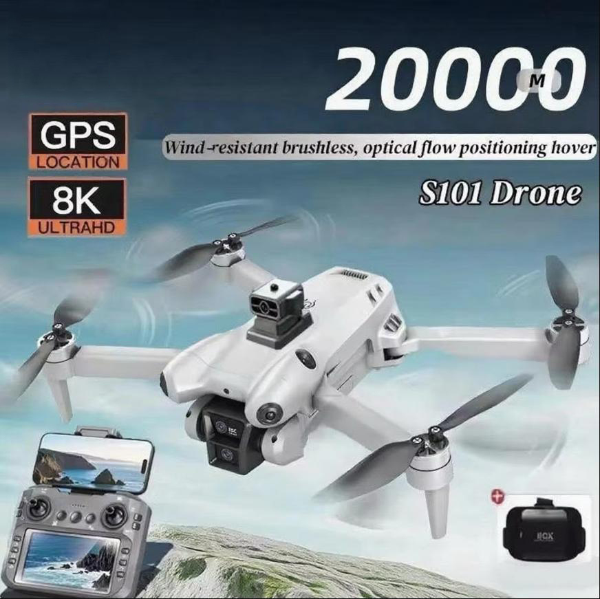 Xiaomi S101 Drone 8K HD Profes - Drone Gimbal 2 Axis avaliação e preço