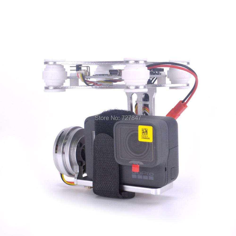 Placa rtf fpv 3 eixos/leve, gi - Drone Gimbal For Gopro Hero avaliação e preço