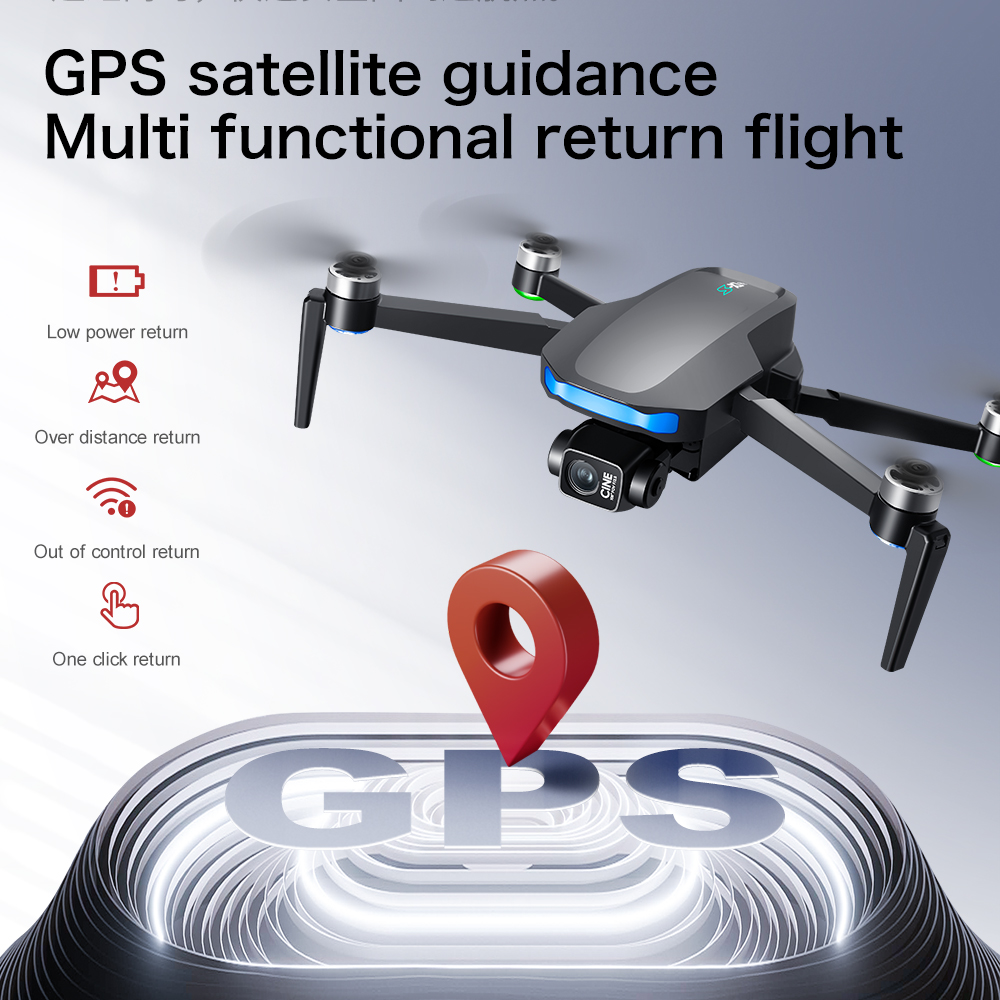 Novo Drone S-X1 MAX GPS 8K Pro - Drone Gimbal Brushless avaliação e preço