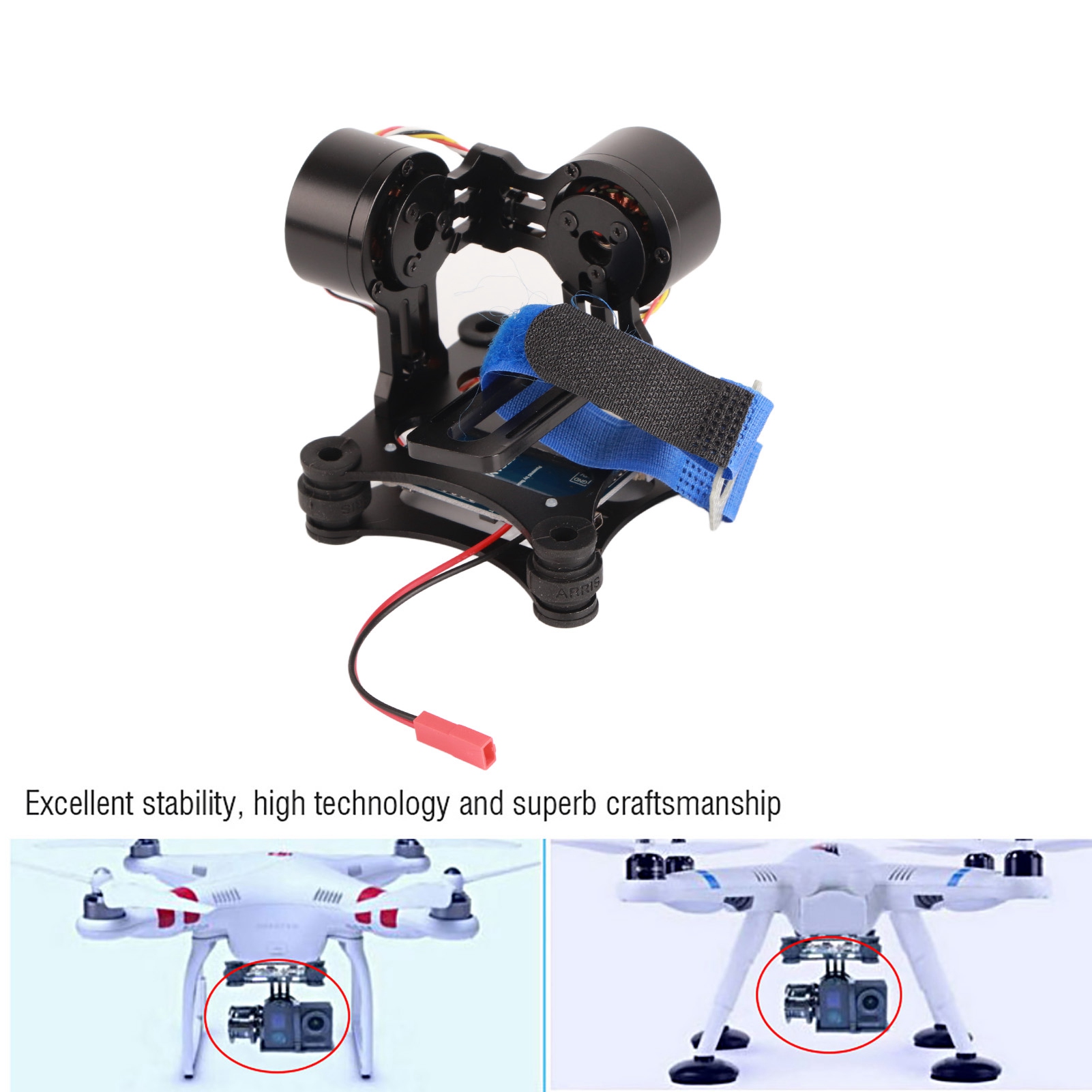 Gimbal de Câmera Sem Escovas,  - Drone Gimbal For Gopro avaliação e preço
