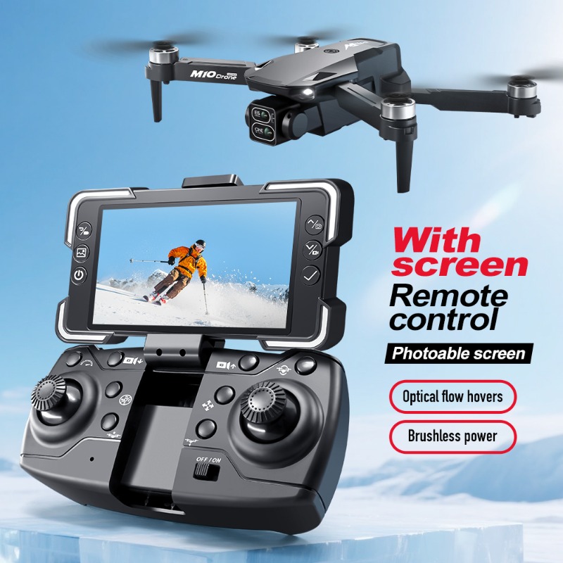 Drone com Câmera M10, Controle - Drone Gimbal Case avaliação e preço