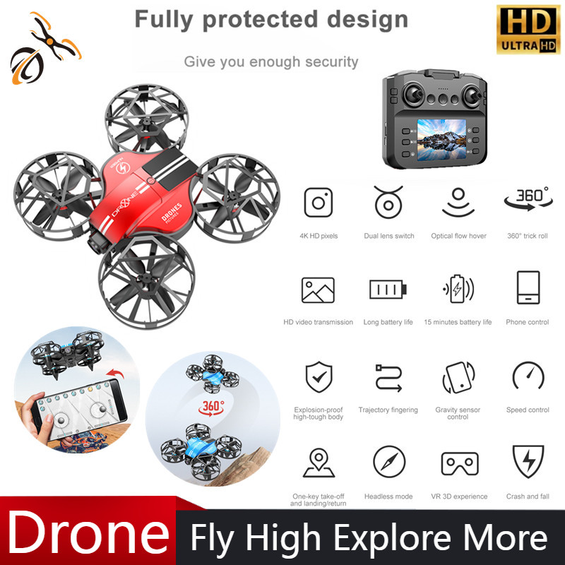 NEW Mini Drone 812PRO professi - Drone Gimbal 2 Axis avaliação e preço