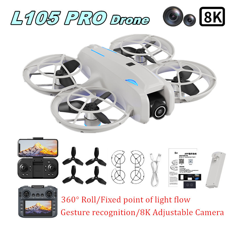 Drone L105 PRO com Lente Dupla - Drone Gimbal Brushless avaliação e preço