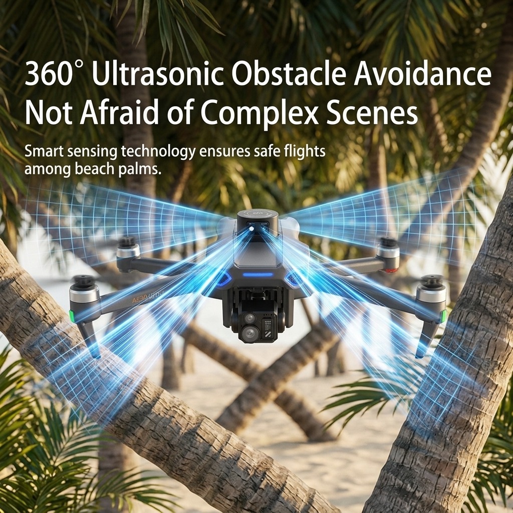 NOVO Drone AE30 Ultra com GPS, - Drone Gimbal 3 Axis avaliação e preço